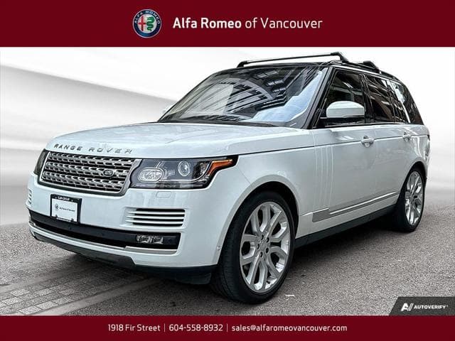 2017 Land Rover Range Rover DIESEL Td6 HSE
