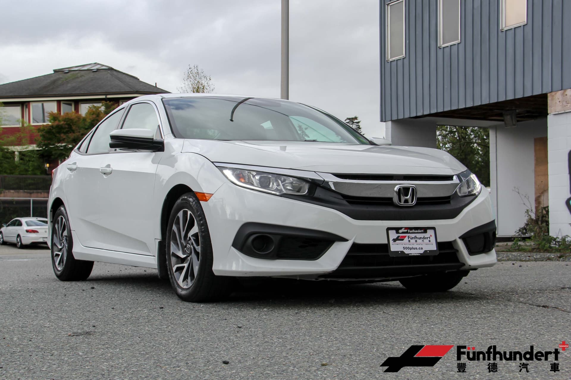 2016 Honda Civic 4dr CVT EX w/Honda Sensing