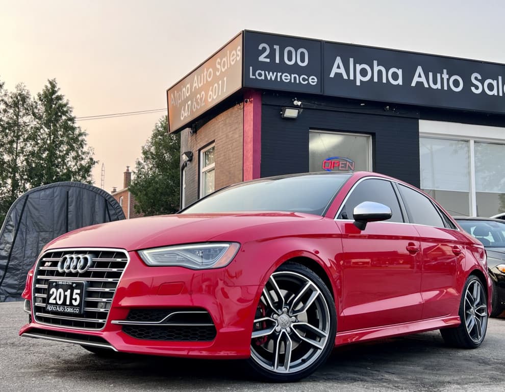 2015 Audi S3 Technik Quattro 292HP/B&O A...