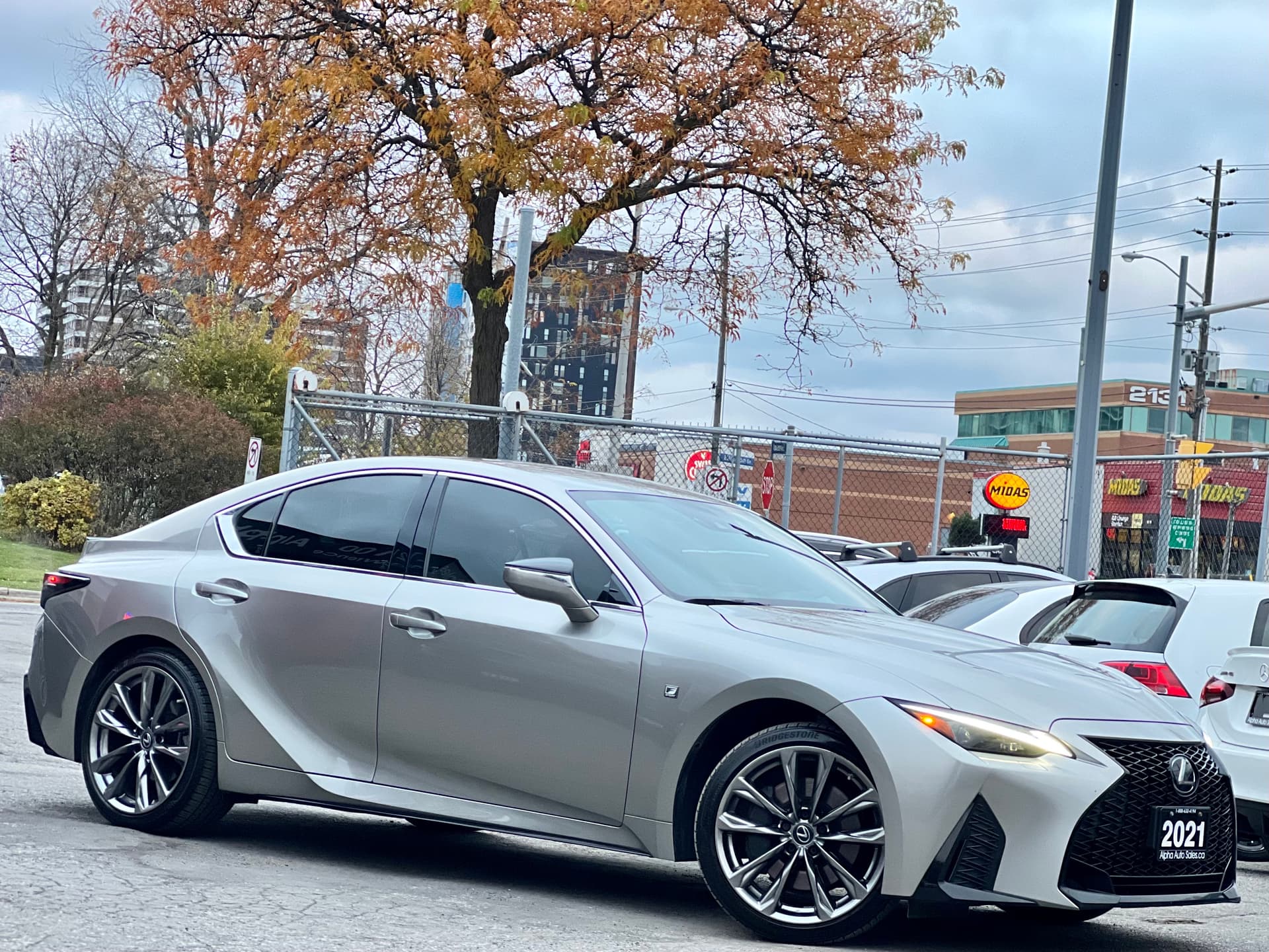 2021 Lexus IS IS 300 F-SPORT AWD |RED INTERIOR|