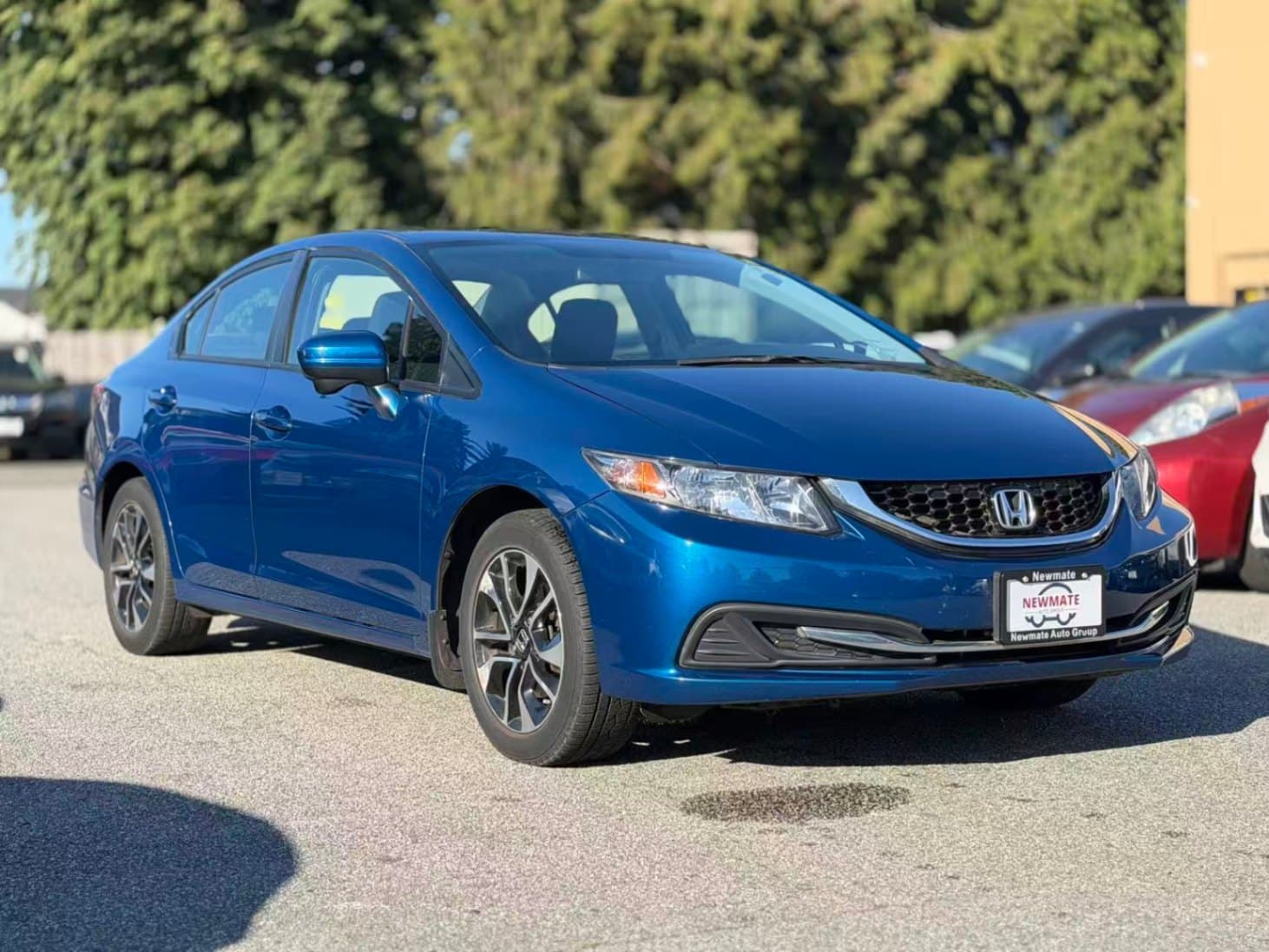 2015 Honda Civic EX. LOCAL BC VEHICLE. FULL SERVICE RECORD. LOW KILOMETRES.