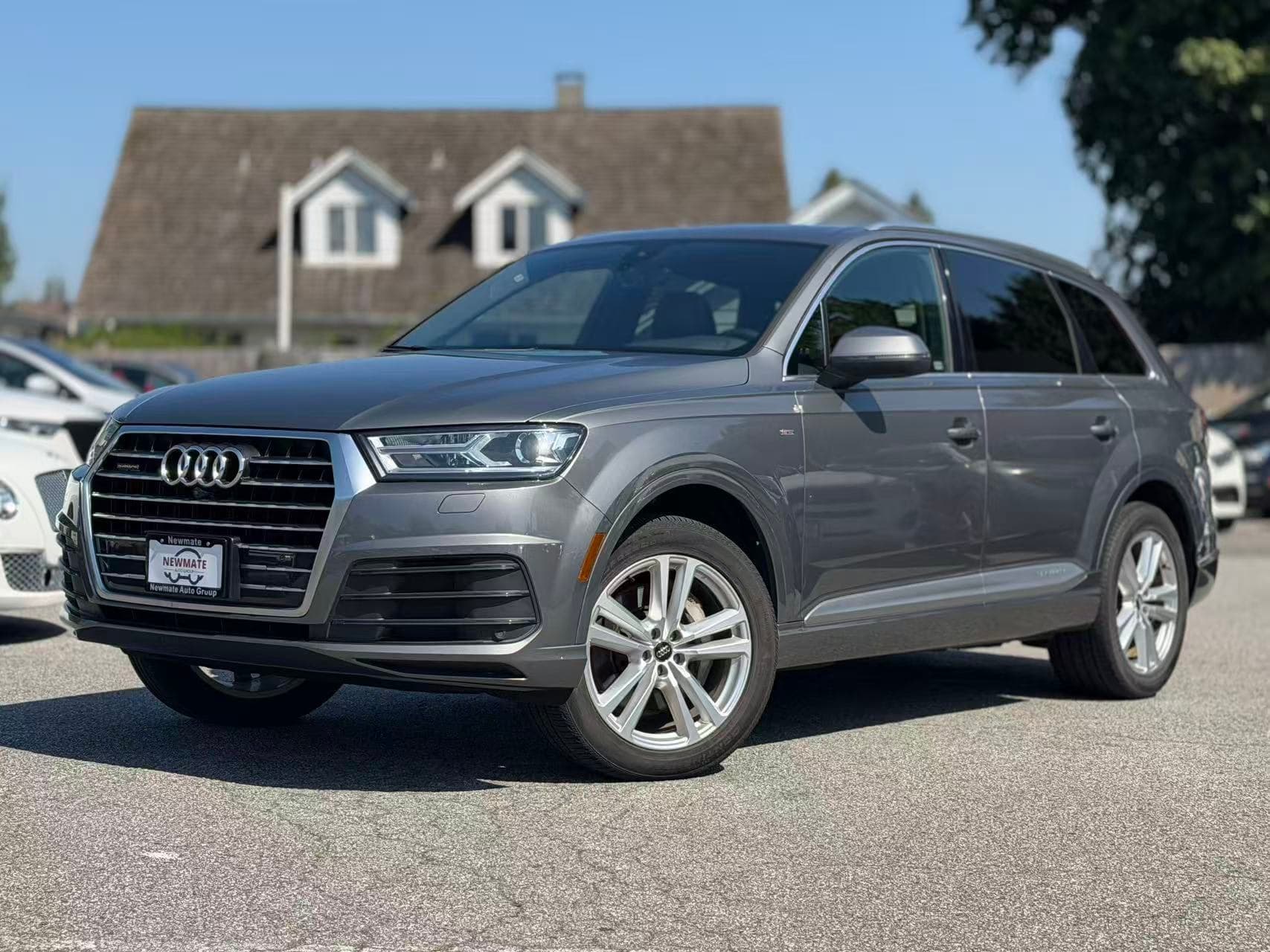 2017 Audi Q7 3.0T quattro Progressiv. LOCAL BC VEHICLE. 7 SEATER.