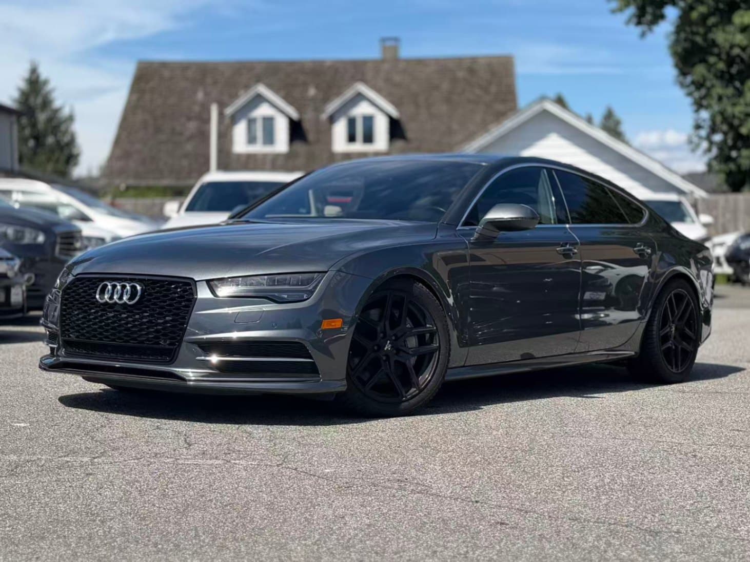 2018 Audi A7 3.0 quattro Progressiv. LOCAL BC VEHICLE. LOW KILOMETRES.