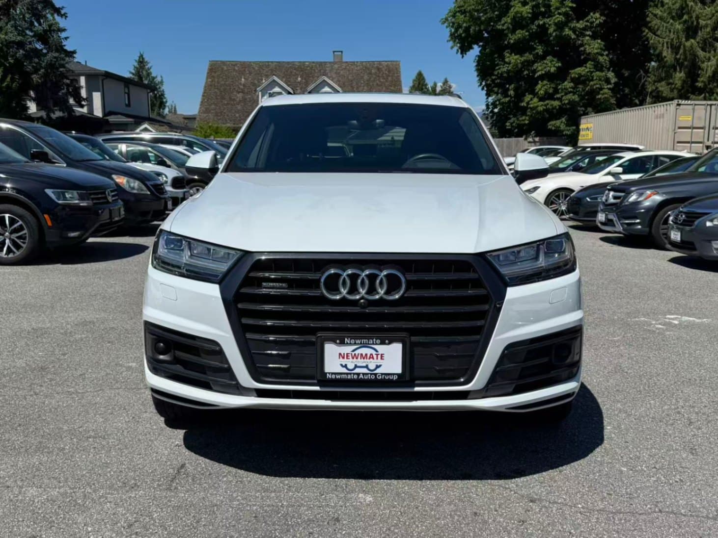 2019 Audi Q7 3.0T quattro Technik s-line. LOCAL BC VEHICLE. NO ACCIDENT. 7 SEATER.