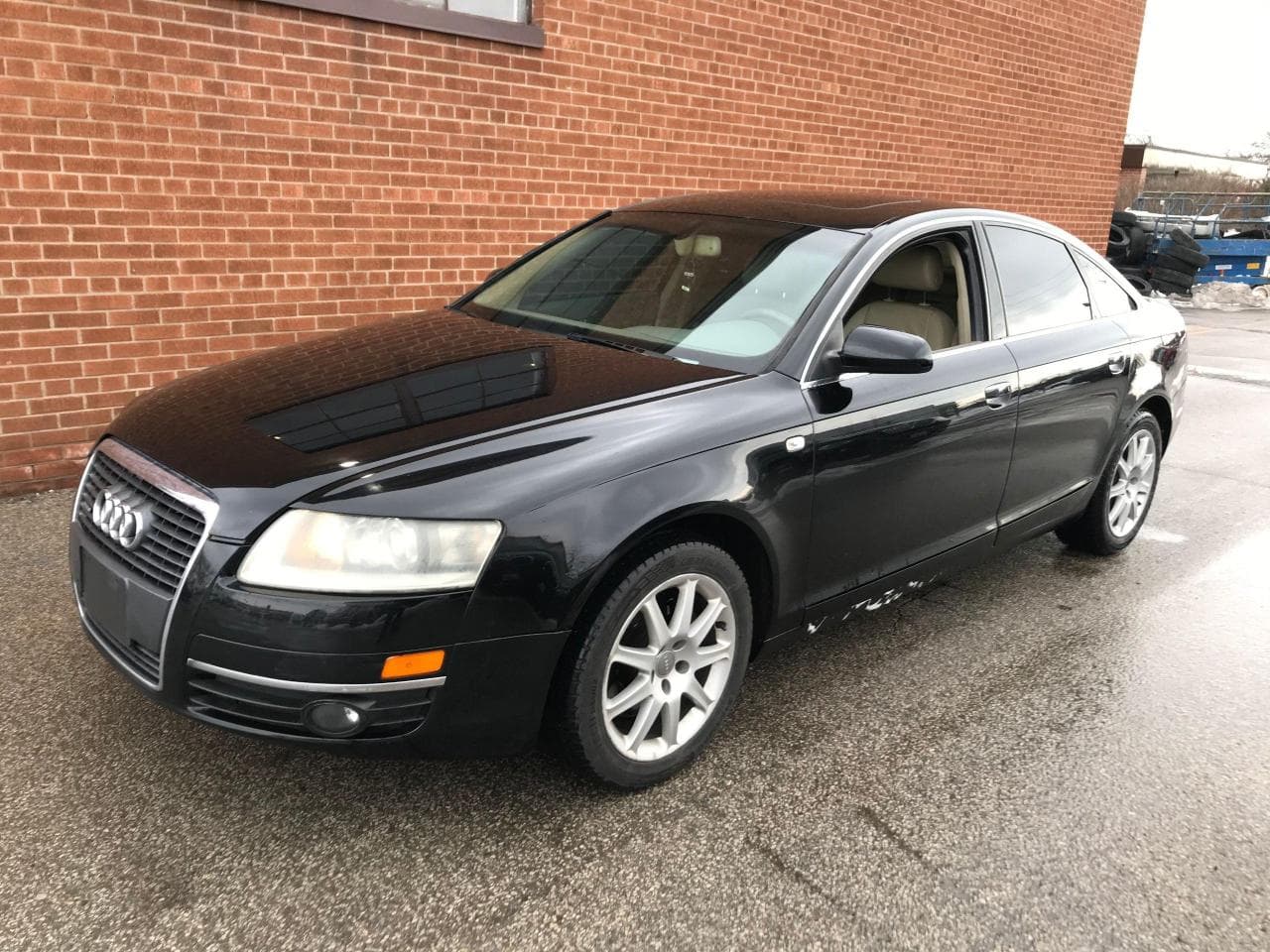 2005 Audi A6 
                tan leather
