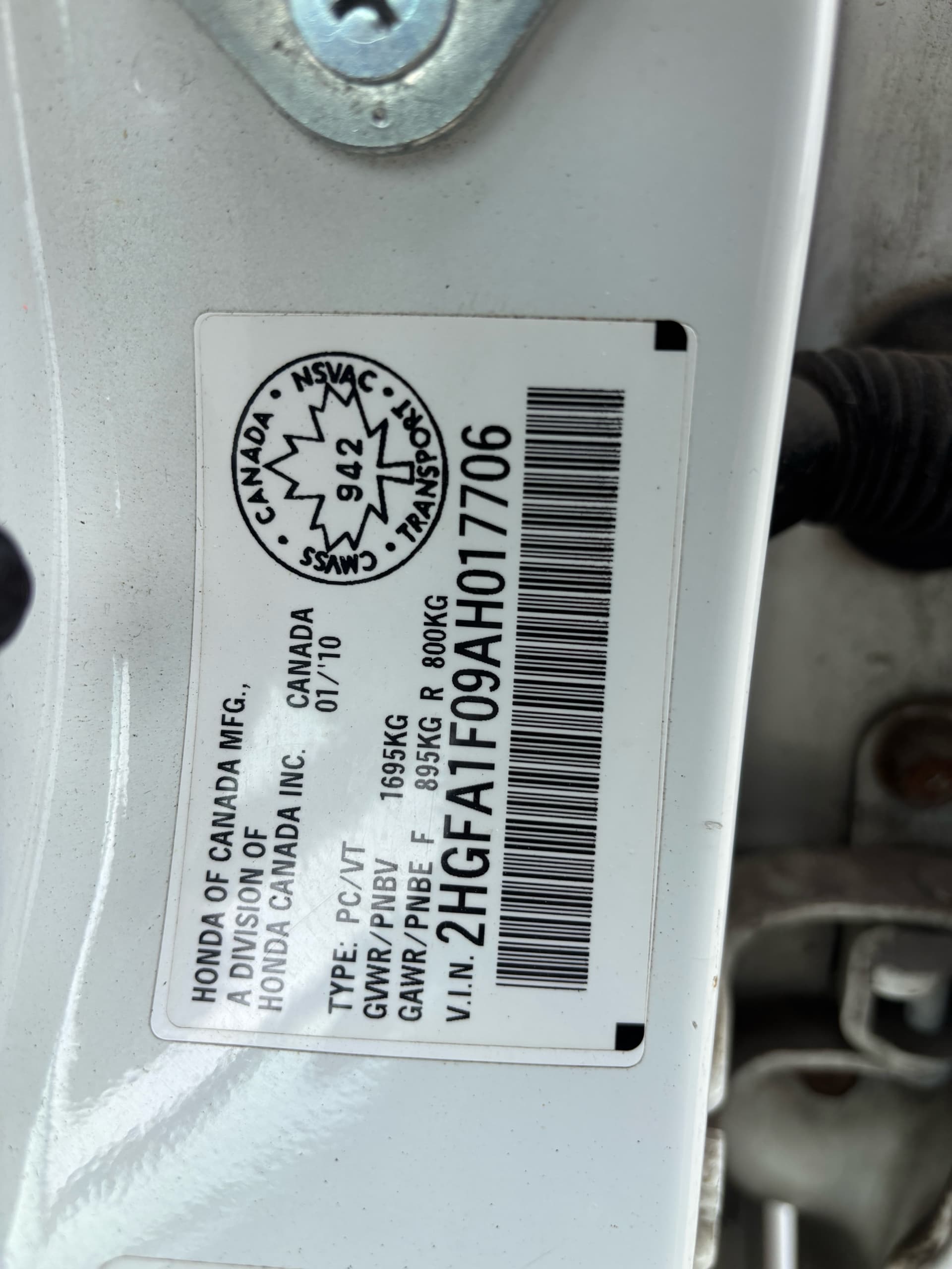 2010 Honda Civic 4dr Auto EX-L