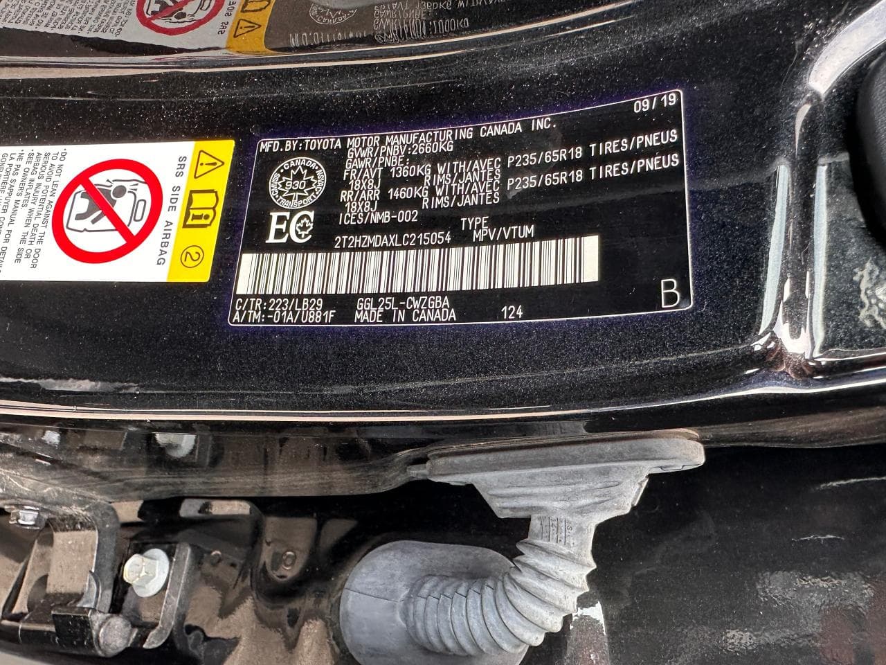 2020 Lexus RX 350 RX 350 Auto