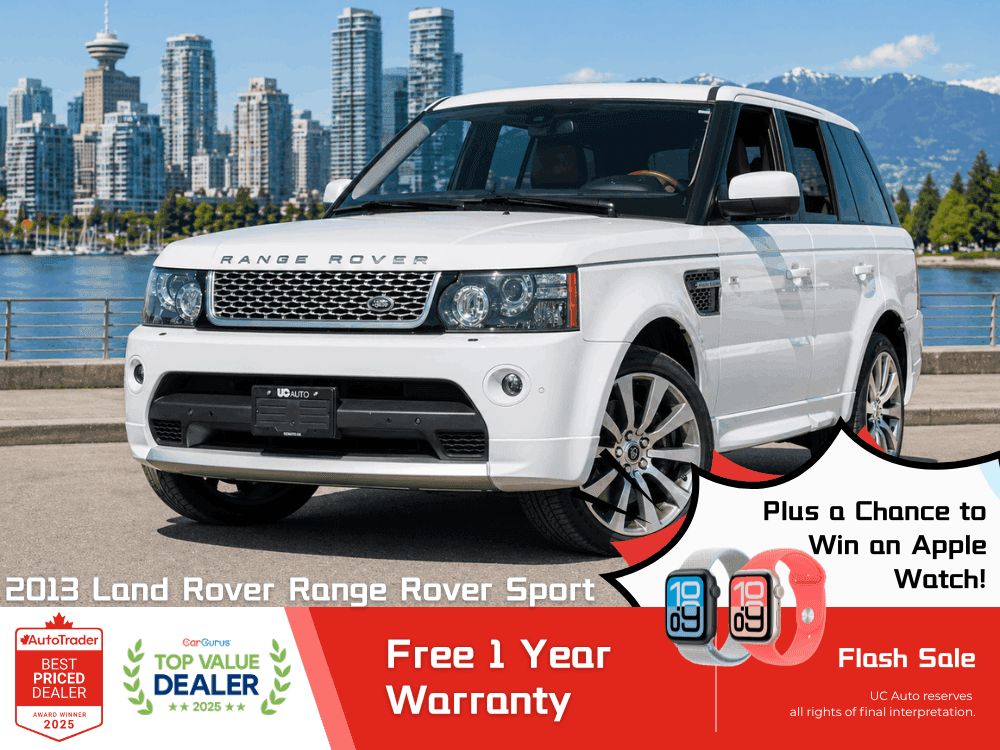 2013 Land Rover Range Rover Sport 4WD SC Autobiography/ CLEAN TITLE/ BC LOCAL