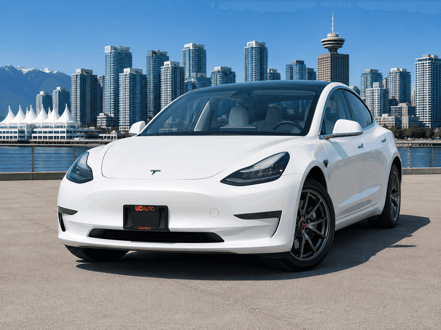 2019 Tesla Model 3 Standard Range RWD/ CLEAN TITLE/ WHITE INTERIOR/ YOKE STEERING WHEELS