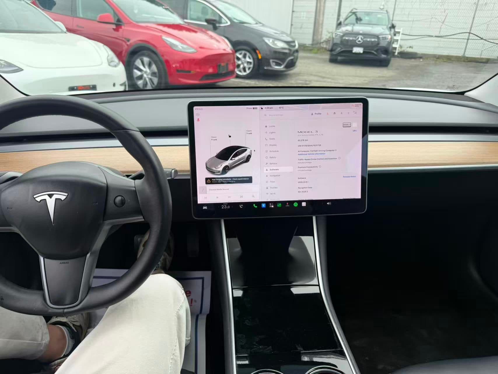 2020 Tesla Model 3 Standard Range Plus RWD BC Local