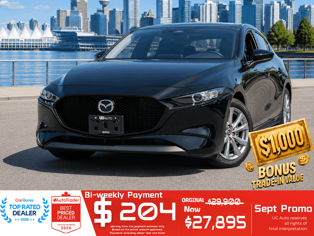 2025 Mazda Mazda3 Sport GS-L/ CLEAN TITLE/ BC LOCAL