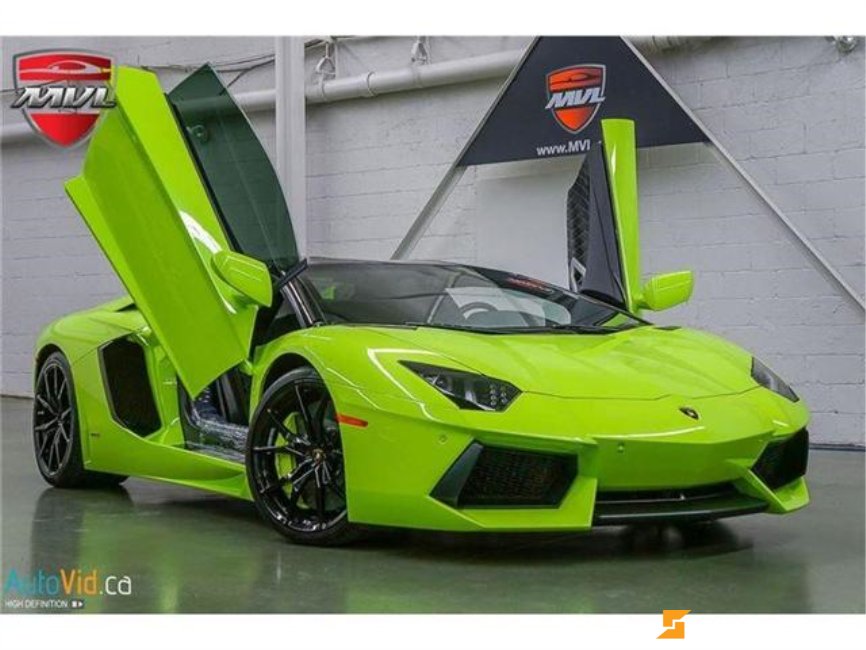 2017 Lamborghini Aventador Roadster