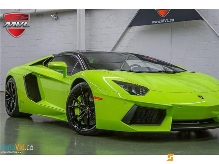 2017 Lamborghini Aventador Roadster