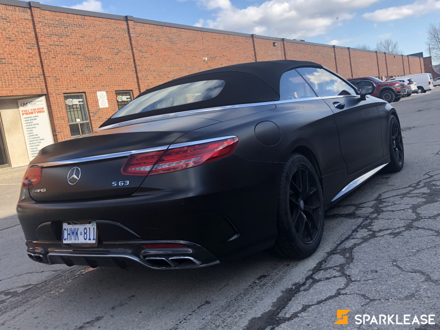 2017 Mercedes-Benz S-Class S63 convertible