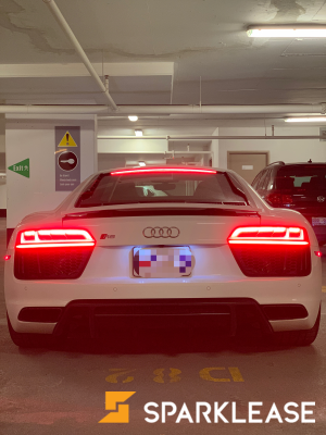 2018 Audi R8 V10 白色