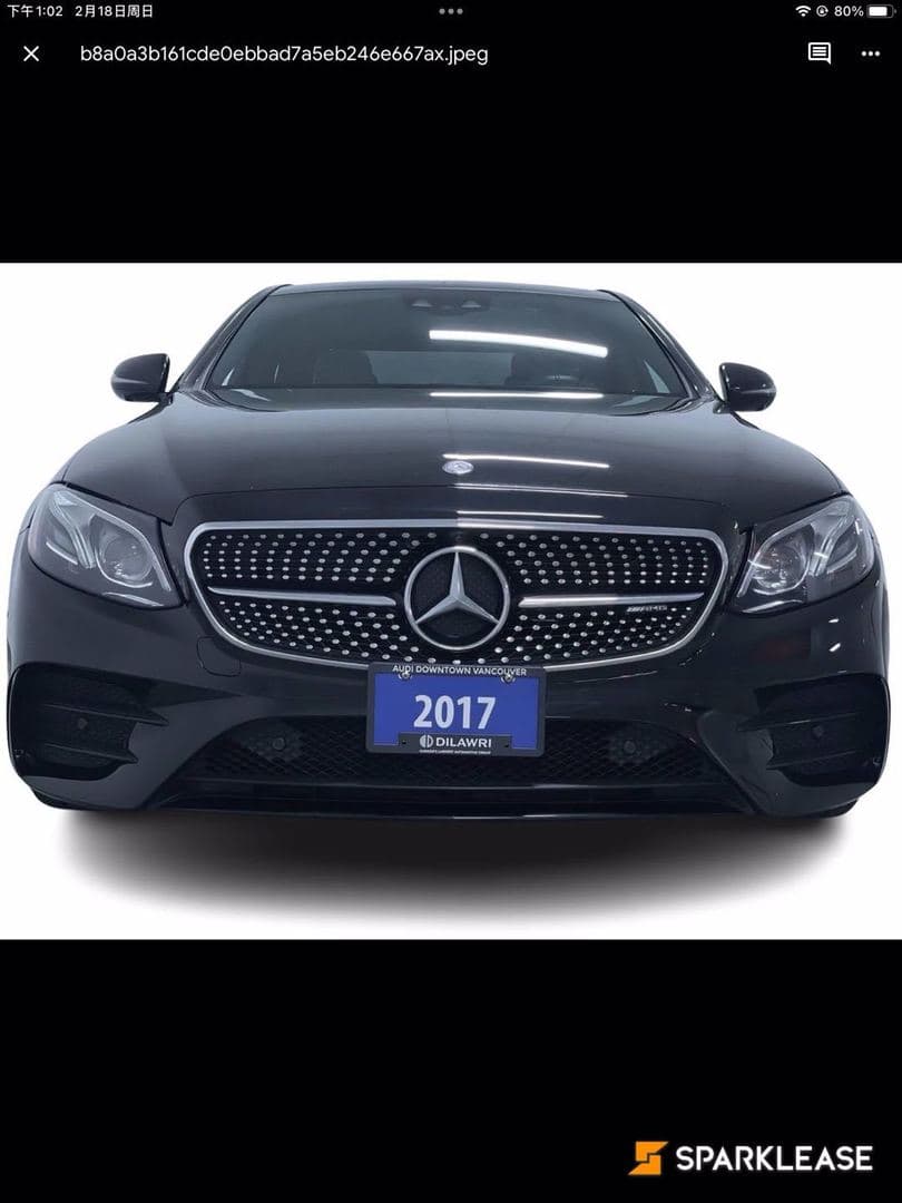 2017 Mercedes-Benz E-Class 4dr Sdn AMG E 43 4MATIC