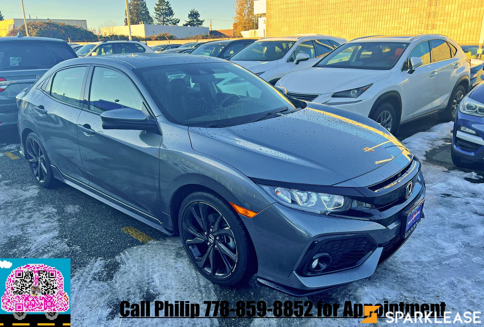 2018 Honda Civic Hatchback Sport CVT w/H...
