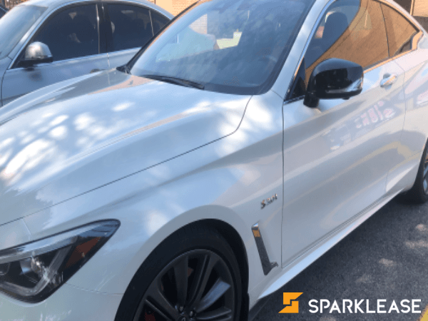 2019 Infiniti Q60 red sport