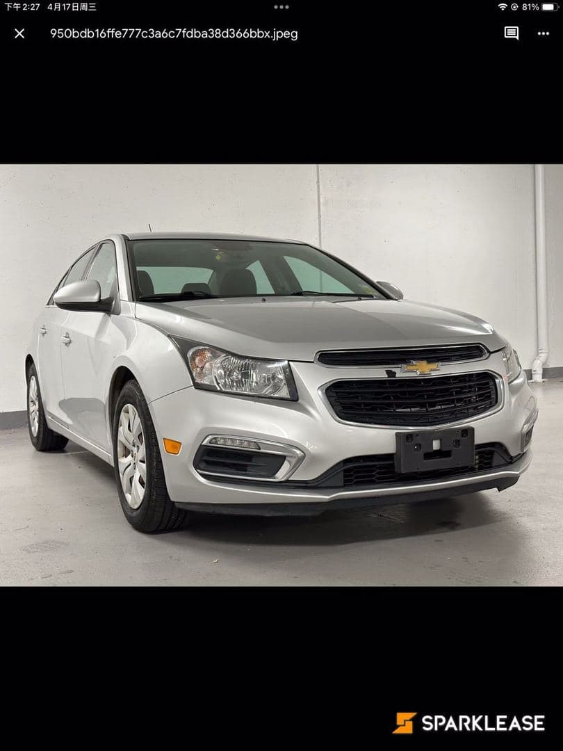 2015 Chevrolet Cruze 4dr Sdn 1LT