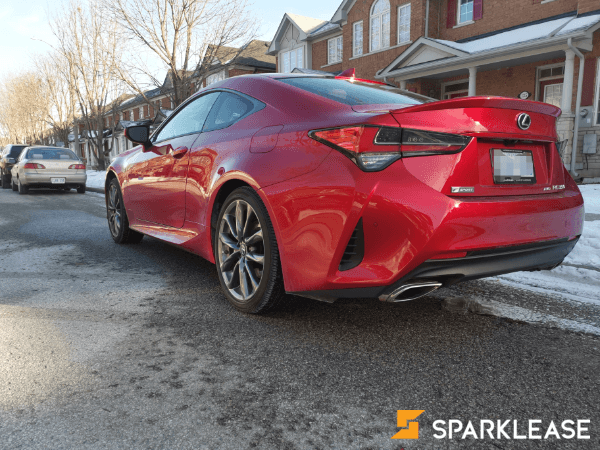 2019 lexus rc350f3回国急转