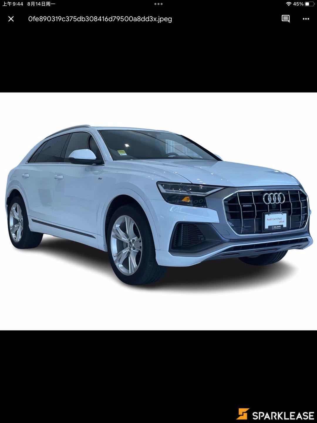 2019 Audi Q8 Progressiv 55 TFSI quattro