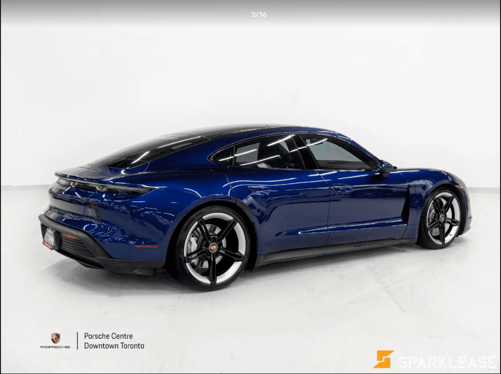 2020 Porsche Taycan 4S
