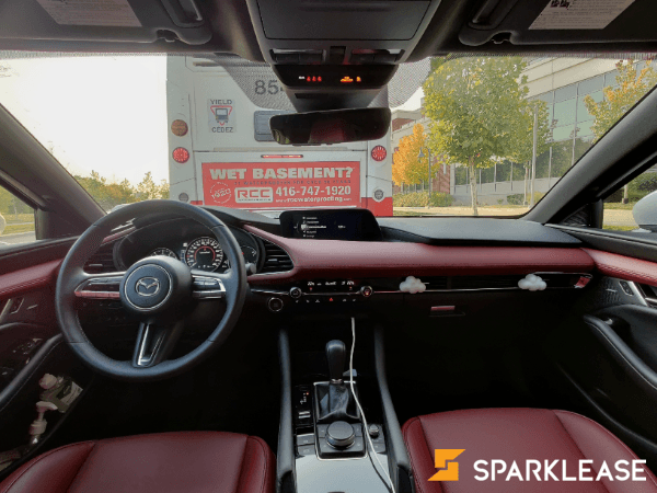 2020 Mazda3 GT 顶配外白内红