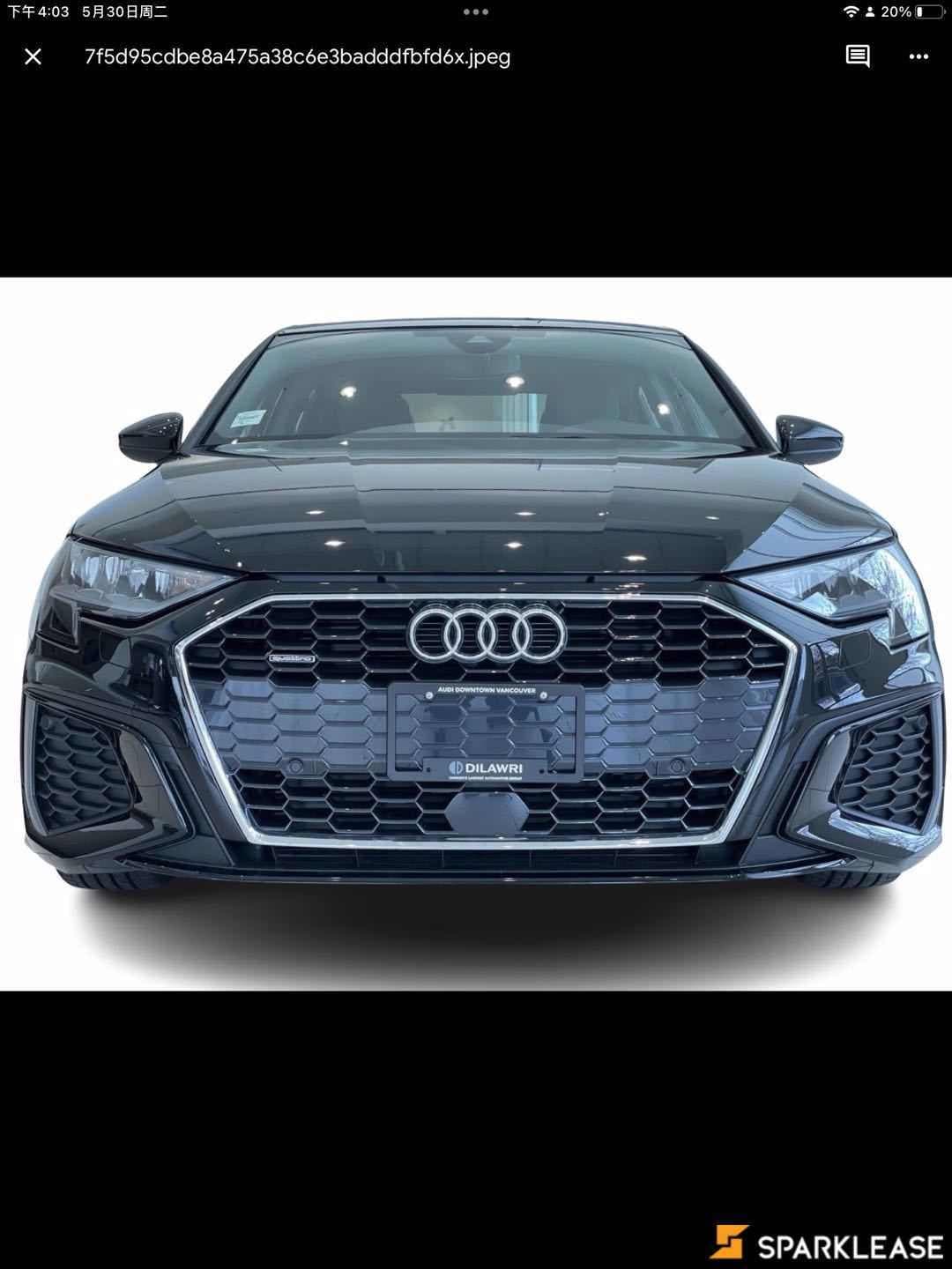 2022 Audi  A3 Sedan  Progressiv 40 TFSI 