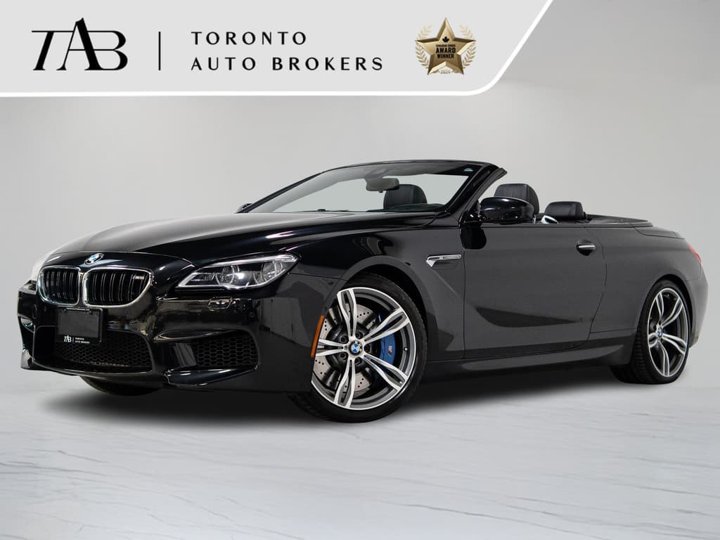2018 BMW M6 COMPETITION  ULTIMATE PKG   CONVERTIBLE   20 IN