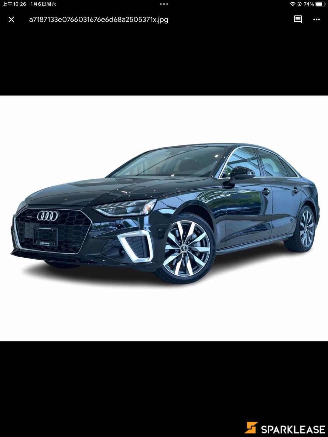 2023 Audi A4 Sedan Progressiv 45 TFSI quattro