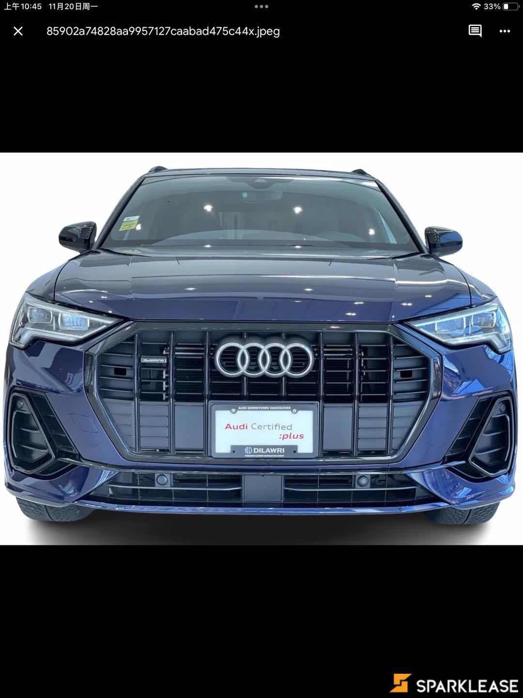 2021 Audi Q3 Progressiv 45 TFSI quattro