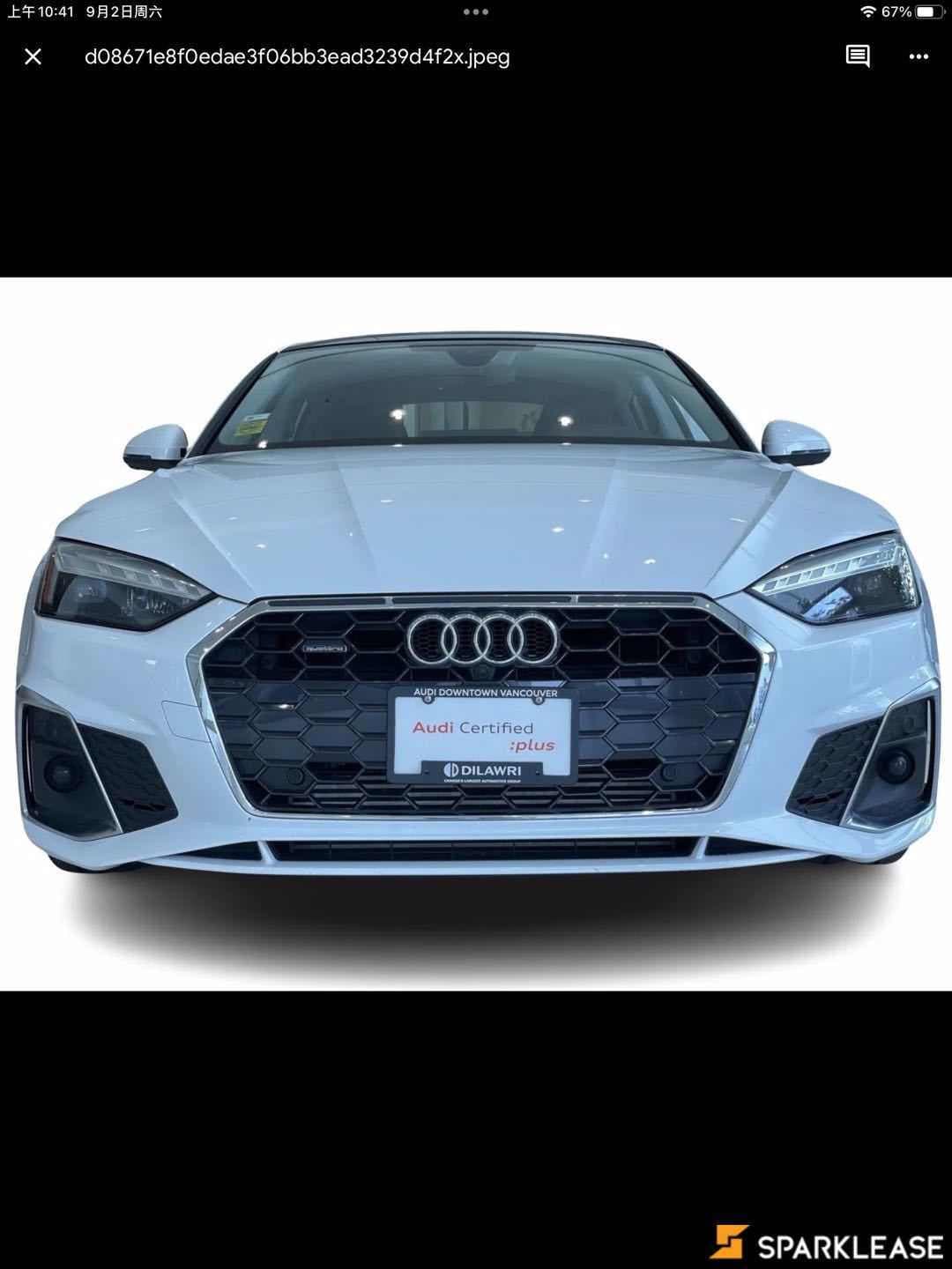 2020 Audi A5 Sportback Progressiv 2.0 TFSI quattro