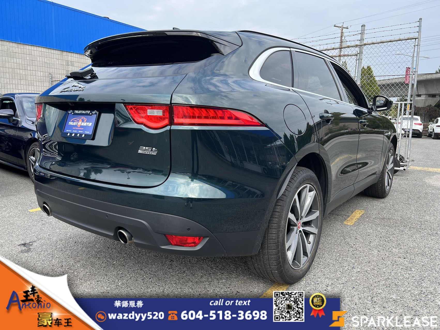 2017 Jaguar F-PACE AWD 4dr 35t Prestige