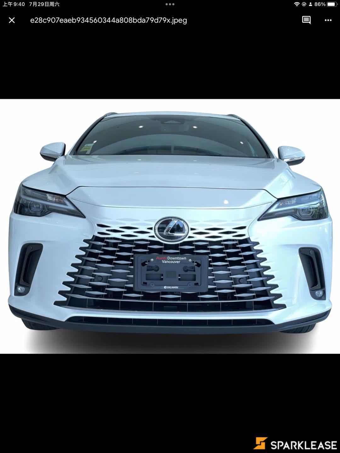 2023 Lexus RX RX 350h Auto