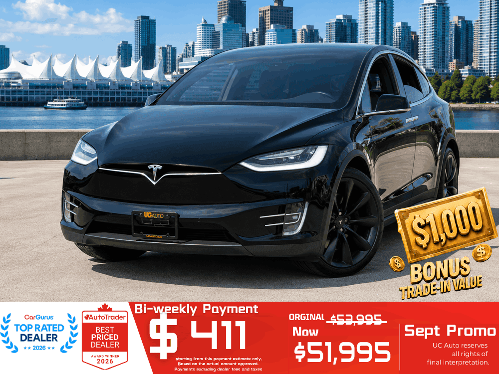 2021 Tesla Model X Long Range Plus AWD/ CLEAN TITLE/ BC LOCAL