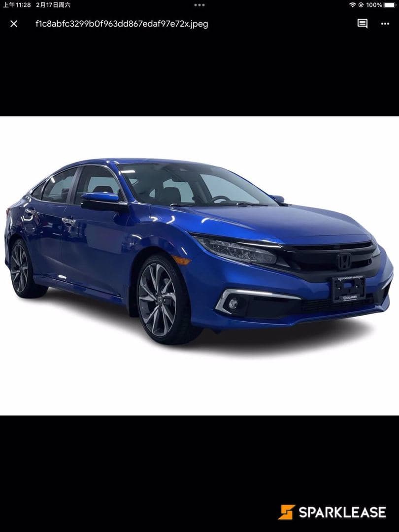 2019 Honda Civic Sedan Touring CVT