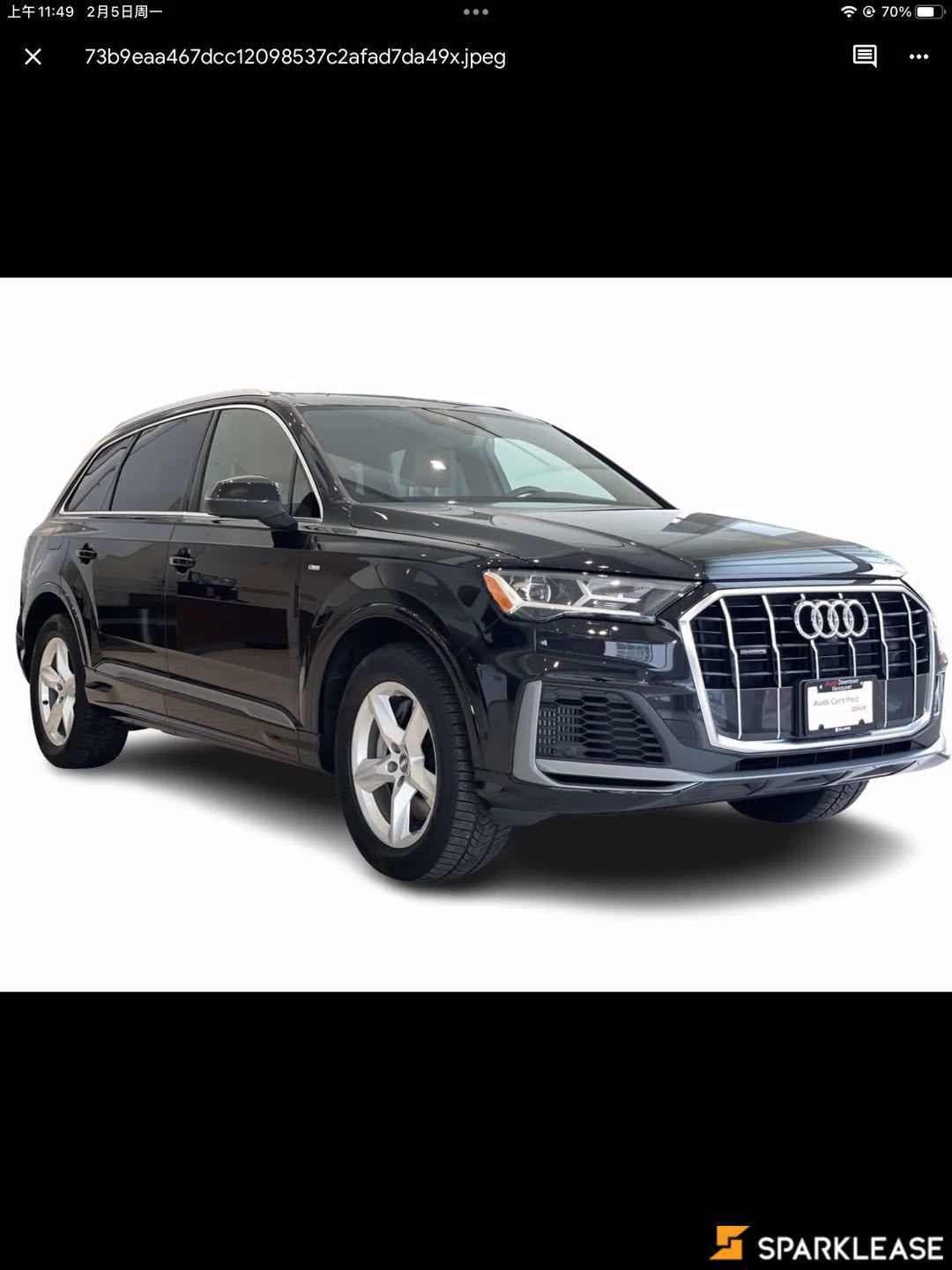 2021 Audi  Q7  Progressiv 55 TFSI quattro 