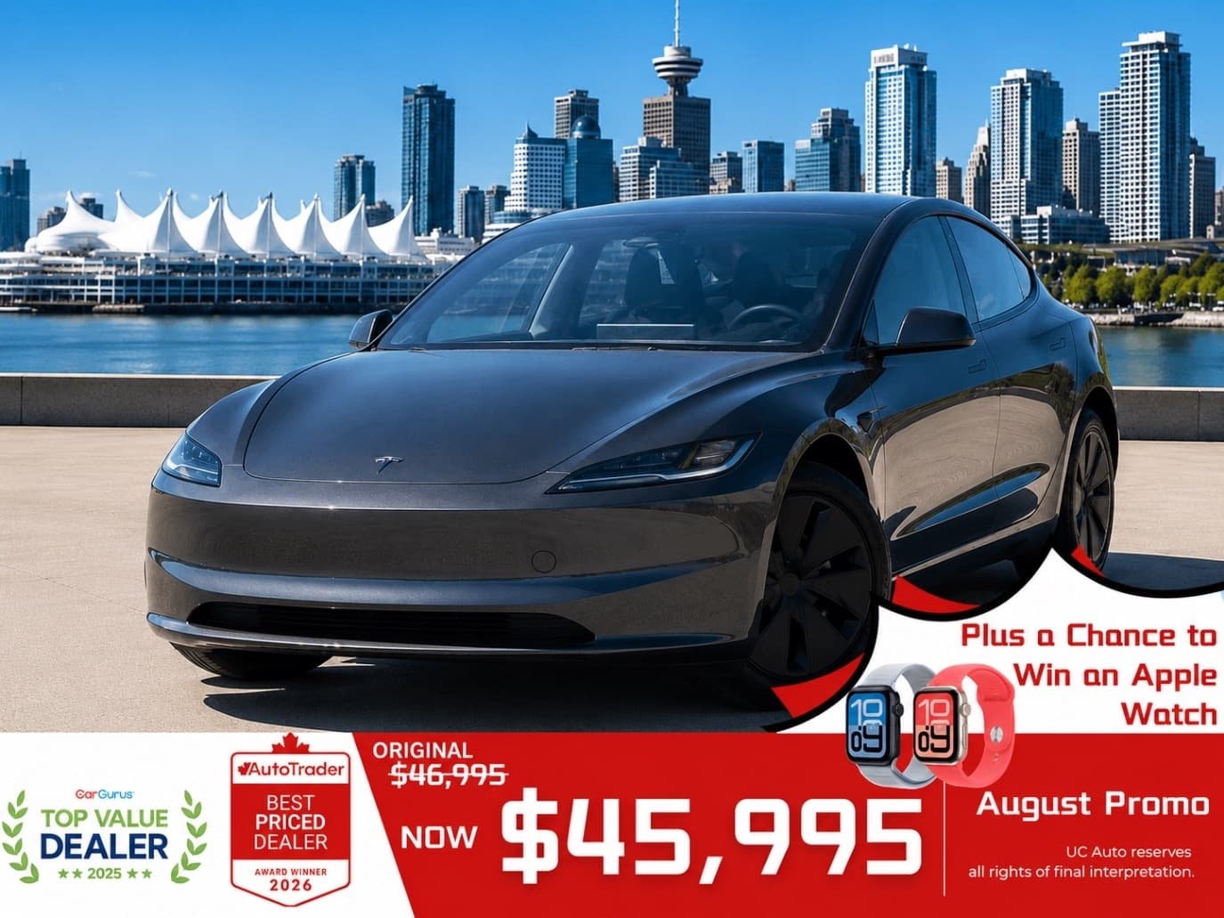 2026 Tesla Model 3 PREMIUM RWD/ BRAND NEW