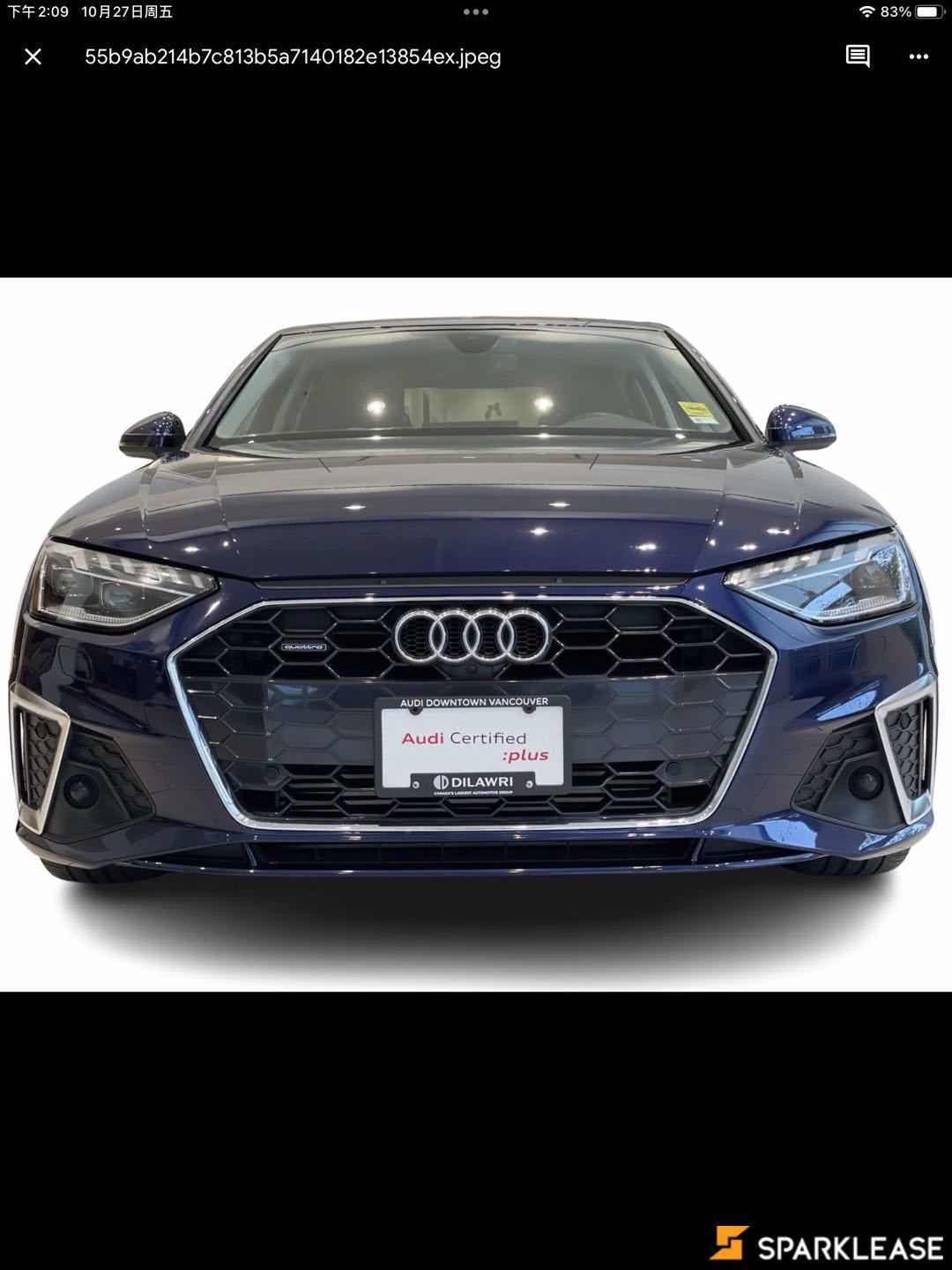 2020 Audi A4 Sedan Technik 2.0 TFSI quattro