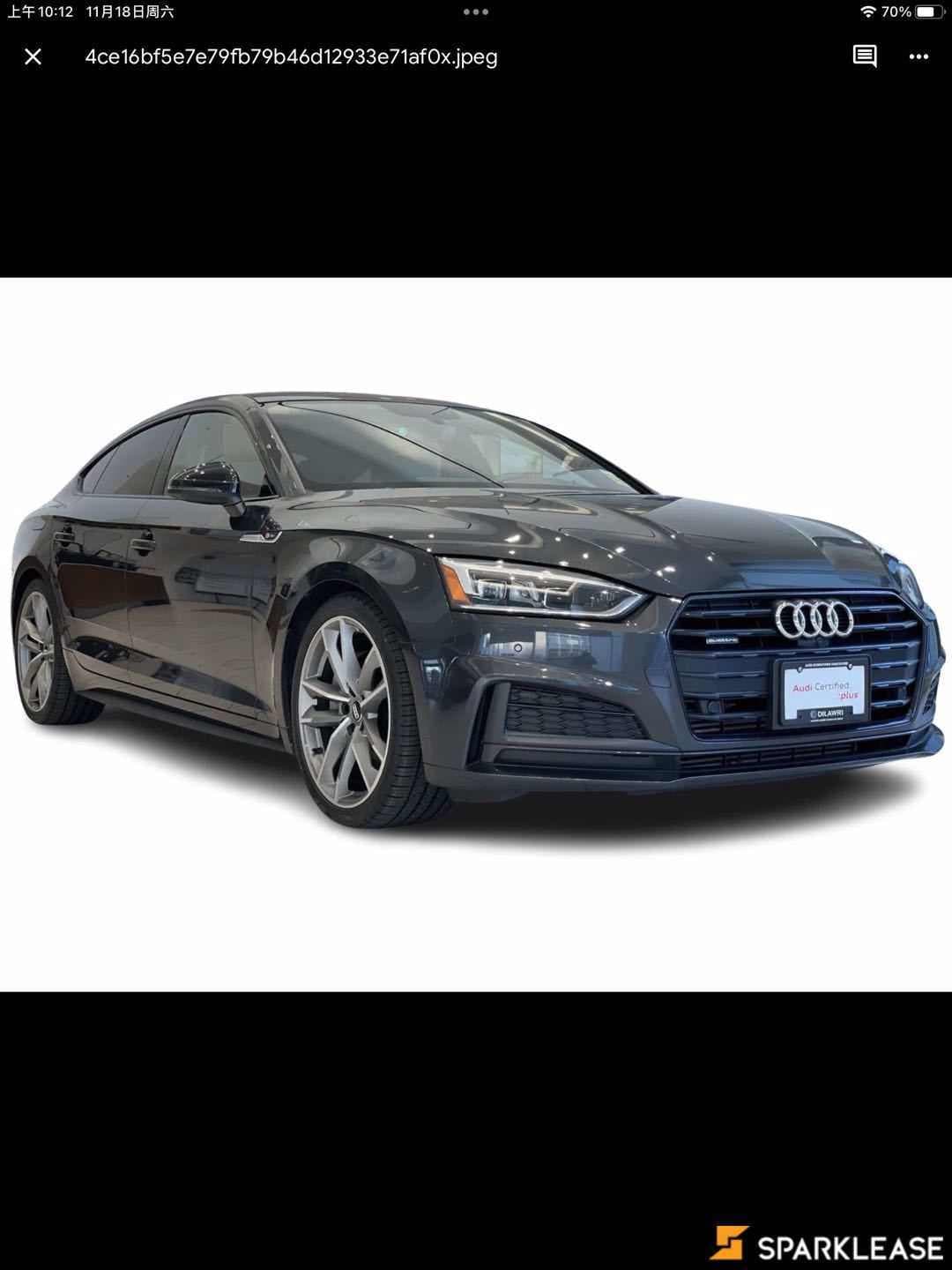 2019 Audi A5 Sportback Technik 45 TFSI quattro