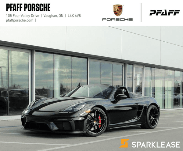 2020 Porsche 718 Boxster Spyder