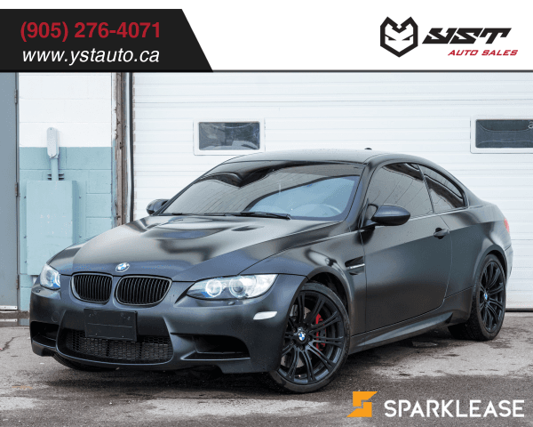 2011 BMW M3 Frozen Black DCT