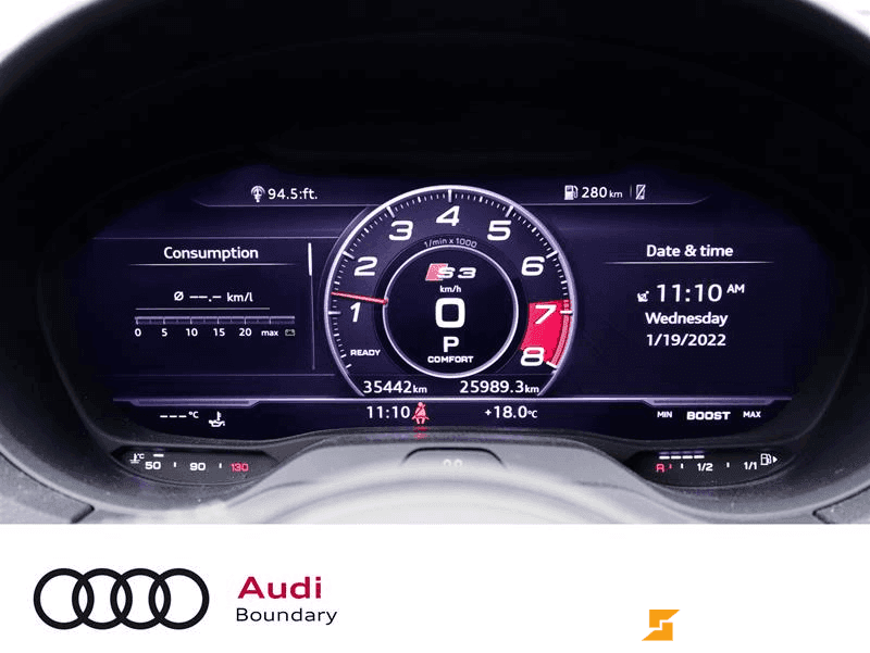 2018 Audi S3 Sedan Technik