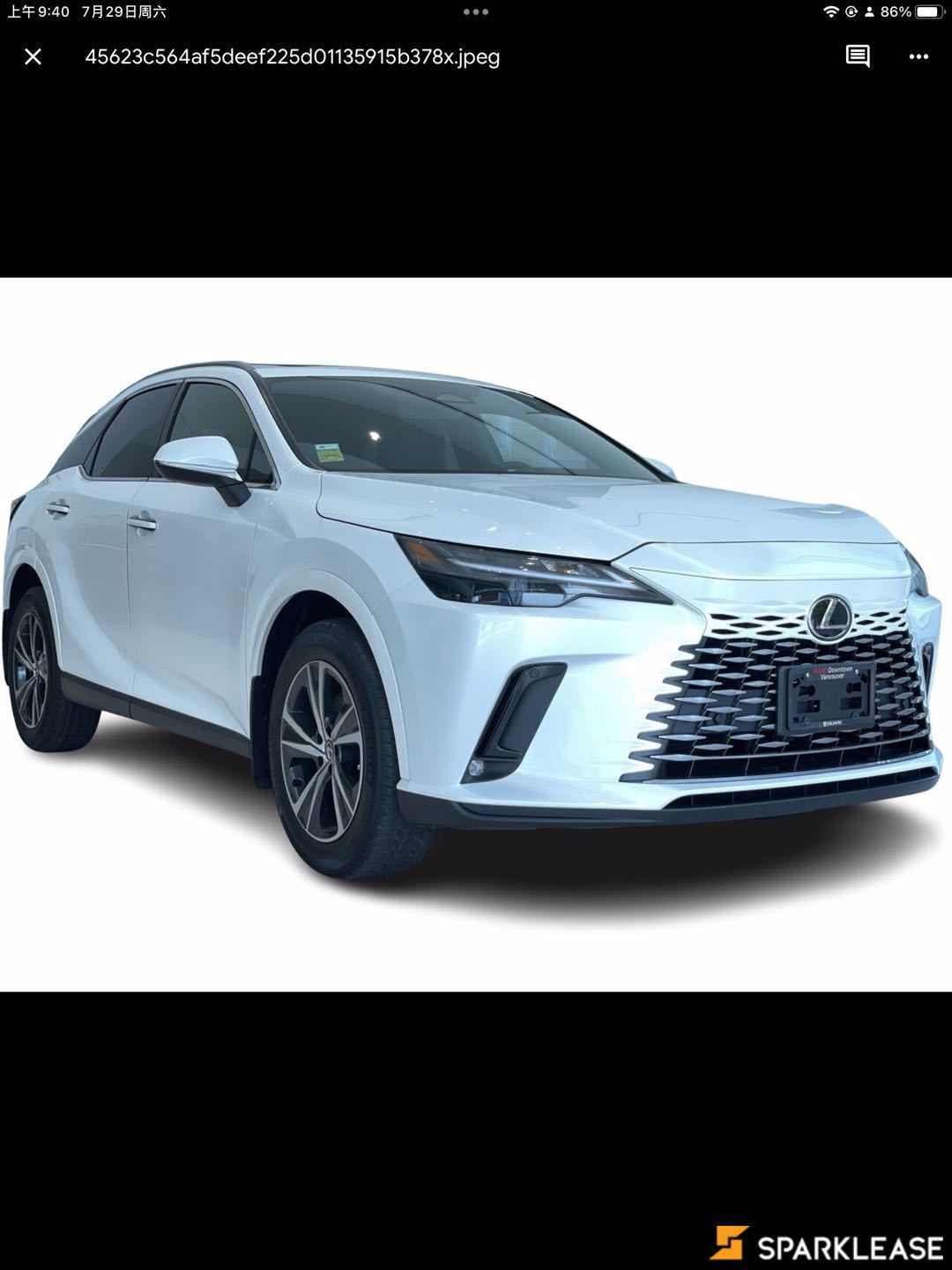 2023 Lexus RX RX 350h Auto
