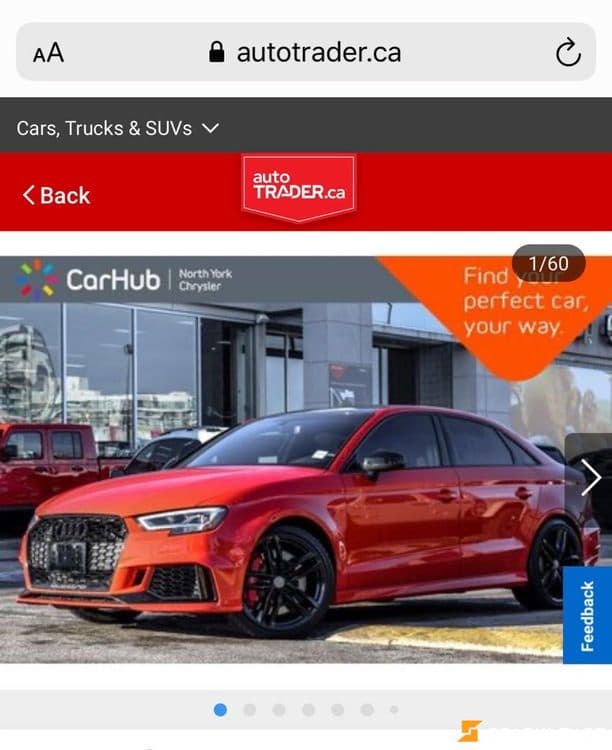 2018 Audi RS3