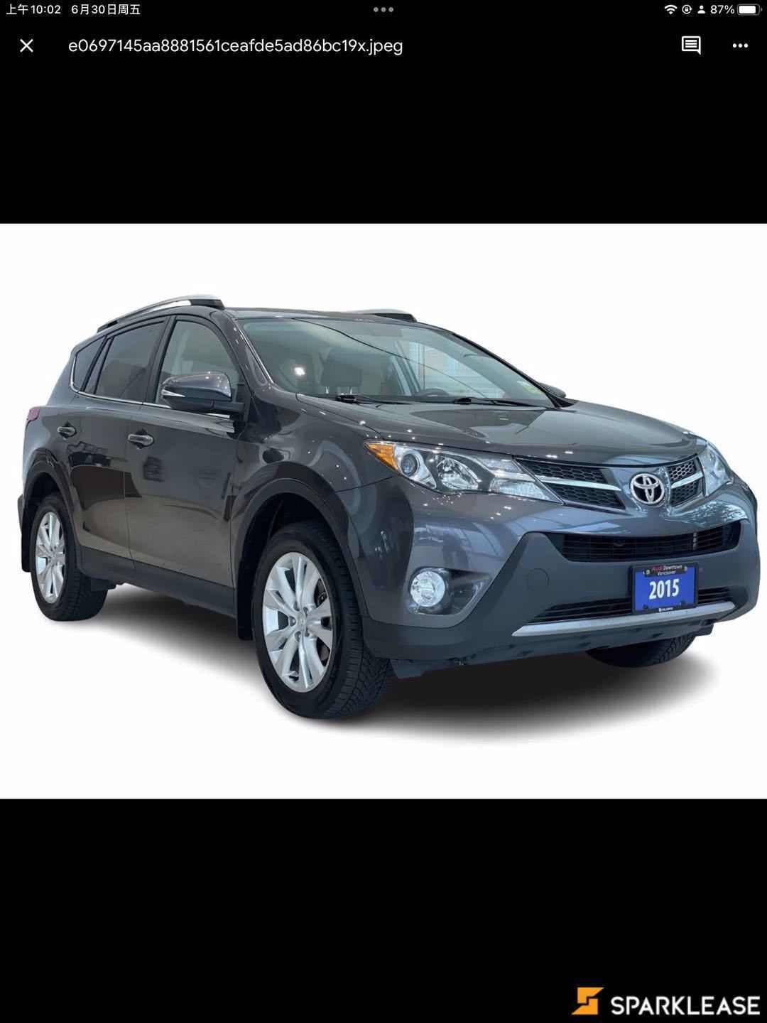 2015 Toyota RAV4 AWD 4dr Limited
