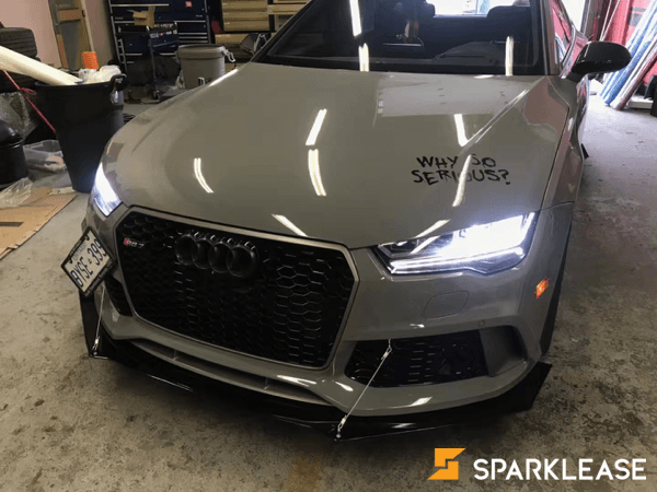 尾款6w的顶配Audi RS7 performance.