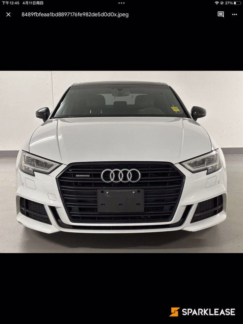 2019 Audi A3 Sedan Technik 45 TFSI quattro