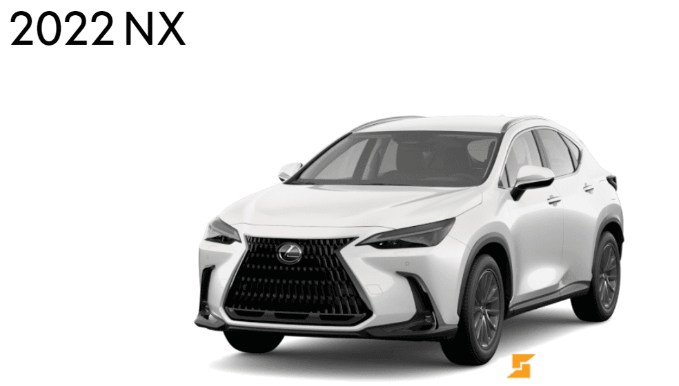 2022 Lexus  NX  NX 350h AWD base package...
