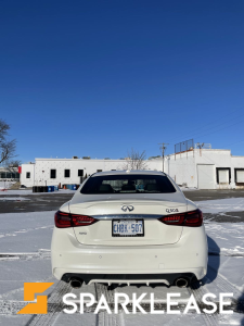 2019 Infiniti Q50s red sports